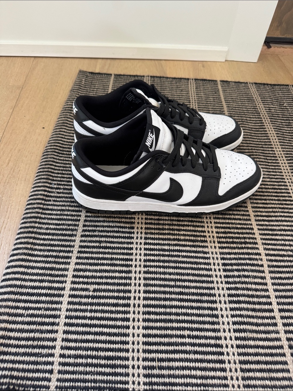 Nike Dunk Low in Black and White